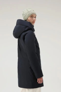 Woolrich Marshall Parka Impermeabile In GORE-TEX - Donna - Blu -Offerta Economica Vestiario CFWWOU0503FRUT2698 3989 2