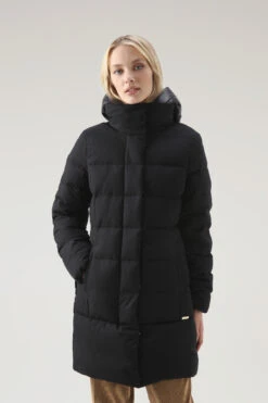 Woolrich Prescott Parka Luxe 2 In 1 - Donna - Nero
