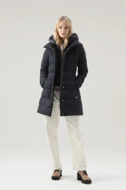 Woolrich Prescott Parka Luxe 2 In 1 - Donna - Blu -Offerta Economica Vestiario CFWWOU0516FRUT2346 3989 1