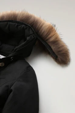 Woolrich Arctic Parka In Ramar Cloth Con Pelliccia Removibile - Donna - Nero -Offerta Economica Vestiario CFWWOU0538FRUT0001 BLK 6