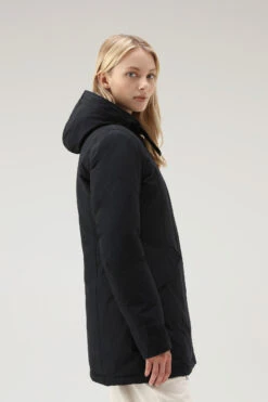 Woolrich Arctic Parka In Ramar Cloth Con Pelliccia Removibile - Donna - Blu -Offerta Economica Vestiario CFWWOU0538FRUT0001 DKN 3
