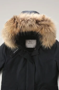 Woolrich Arctic Parka In Ramar Cloth Con Pelliccia Removibile - Donna - Blu -Offerta Economica Vestiario CFWWOU0538FRUT0001 DKN 5
