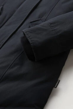 Woolrich Arctic Parka In Ramar Cloth Con Pelliccia Removibile - Donna - Blu -Offerta Economica Vestiario CFWWOU0538FRUT0001 DKN 7