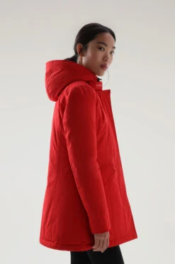 Woolrich Arctic Parka In Ramar Cloth Con Pelliccia Removibile - Donna - Rosso 15 Woolrich Arctic Parka In Ramar Cloth Con Pelliccia Removibile - Donna - Rosso -Offerta Economica Vestiario CFWWOU0538FRUT0001 MSC 3