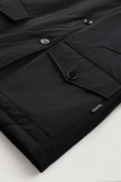 Woolrich Arctic Parka In Ramar Cloth Con Quattro Tasche E Pelliccia Removibile - Donna - Nero -Offerta Economica Vestiario CFWWOU0540FRUT0001 BLK 7