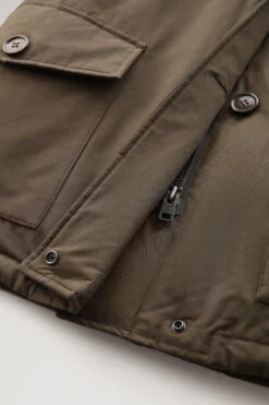 Woolrich Arctic Parka In Ramar Cloth Con Quattro Tasche E Pelliccia Removibile - Donna - Verde -Offerta Economica Vestiario CFWWOU0540FRUT0001 DAG 8