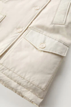 Woolrich Arctic Parka In Ramar Cloth Con Quattro Tasche E Pelliccia Removibile - Donna - Bianco -Offerta Economica Vestiario CFWWOU0540FRUT0001 MKC 8