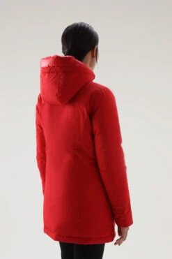 Woolrich Arctic Parka In Ramar Cloth - Donna - Rosso 13 Woolrich Arctic Parka In Ramar Cloth - Donna - Rosso -Offerta Economica Vestiario CFWWOU0580FRUT0001 MSC 2