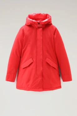 Woolrich Arctic Parka In Ramar Cloth - Donna - Rosso 15 Woolrich Arctic Parka In Ramar Cloth - Donna - Rosso -Offerta Economica Vestiario CFWWOU0580FRUT0001 MSC 4