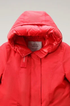 Woolrich Arctic Parka In Ramar Cloth - Donna - Rosso 16 Woolrich Arctic Parka In Ramar Cloth - Donna - Rosso -Offerta Economica Vestiario CFWWOU0580FRUT0001 MSC 5