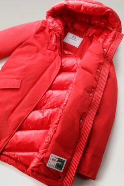 Woolrich Arctic Parka In Ramar Cloth - Donna - Rosso 19 Woolrich Arctic Parka In Ramar Cloth - Donna - Rosso -Offerta Economica Vestiario CFWWOU0580FRUT0001 MSC 8