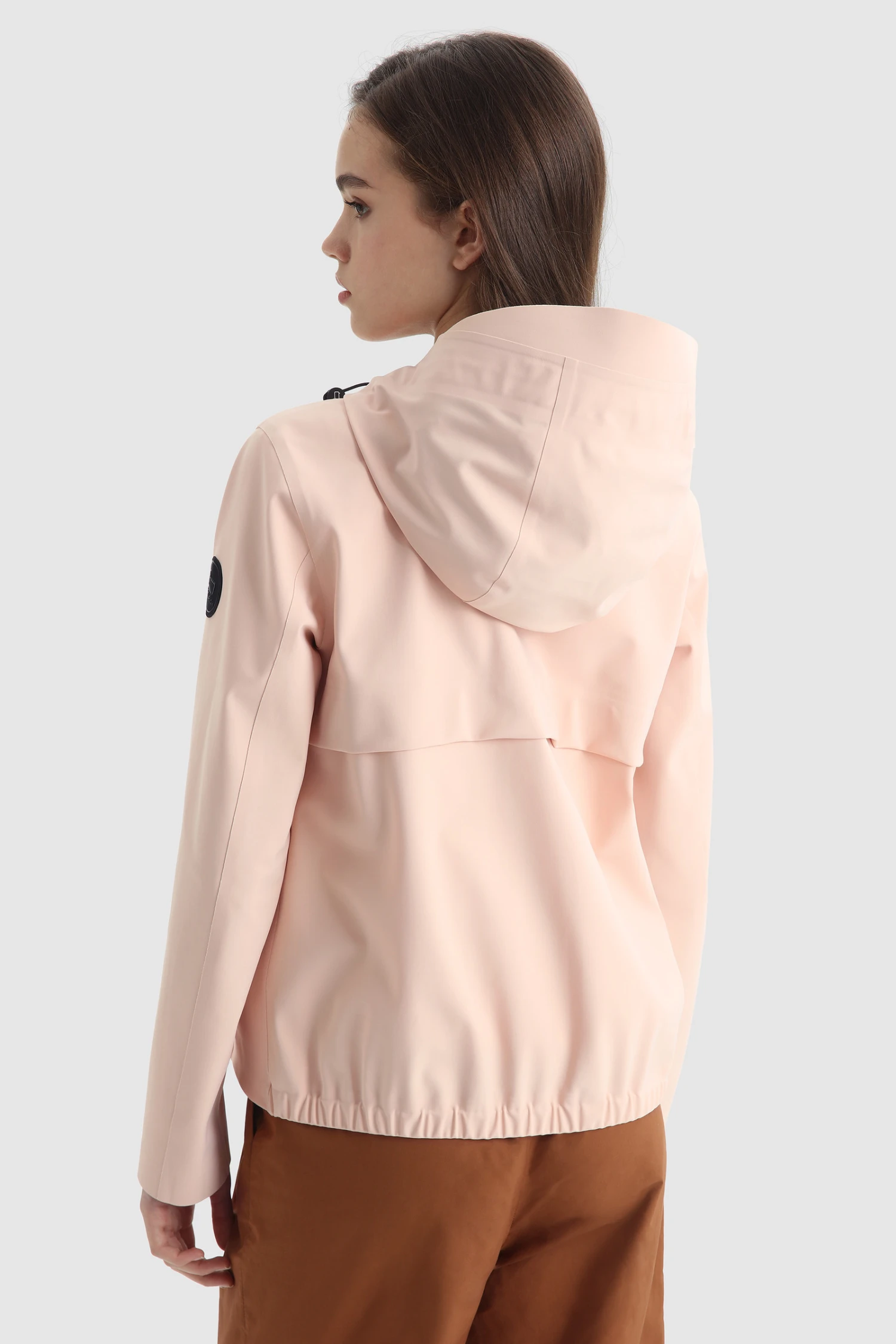 Woolrich Giacca Pequea In Jersey Elasticizzato - Donna - Rosa 5 Woolrich Giacca Pequea In Jersey Elasticizzato - Donna - Rosa - immagine 3