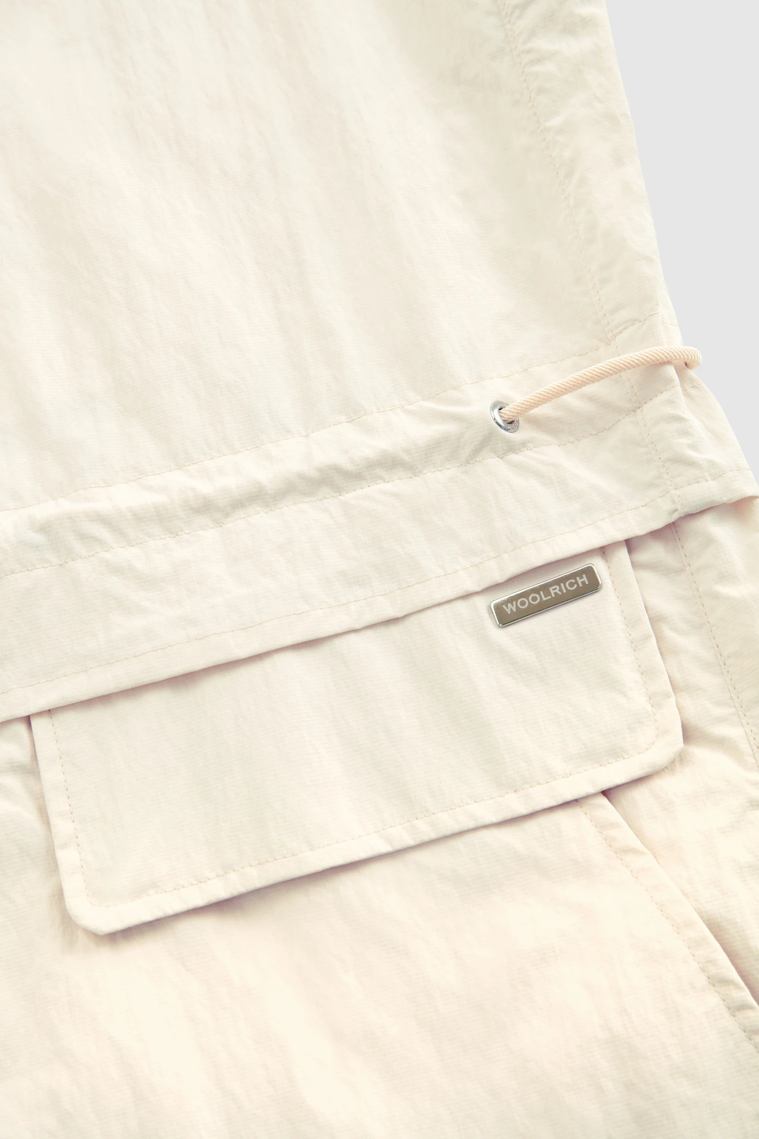 Woolrich Giacca Briar Field Ultraleggera Con Coulisse In Vita - Donna - Bianco 6 Woolrich Giacca Briar Field Ultraleggera Con Coulisse In Vita - Donna - Bianco - immagine 4