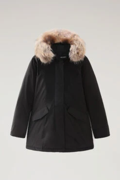 Woolrich Arctic Parka In Urban Touch Con Pelliccia Removibile - Donna - Nero -Offerta Economica Vestiario CFWWOU0652FRUT3128 100 4