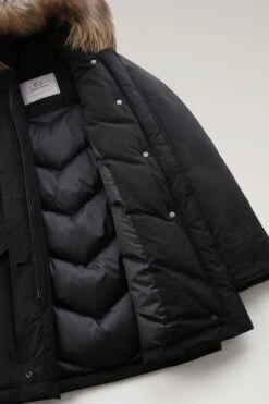 Woolrich Arctic Parka In Urban Touch Con Pelliccia Removibile - Donna - Nero -Offerta Economica Vestiario CFWWOU0652FRUT3128 100 9