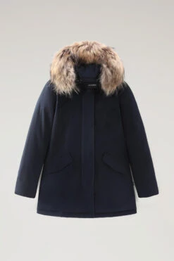 Woolrich Arctic Parka In Urban Touch Con Pelliccia Removibile - Donna - Blu -Offerta Economica Vestiario CFWWOU0652FRUT3128 3989 4