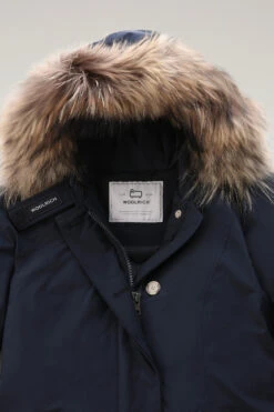 Woolrich Arctic Parka In Urban Touch Con Pelliccia Removibile - Donna - Blu -Offerta Economica Vestiario CFWWOU0652FRUT3128 3989 5