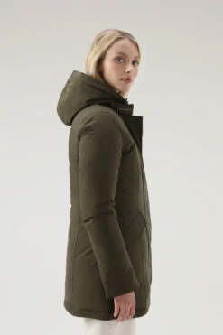 Woolrich Arctic Parka In Urban Touch Con Pelliccia Removibile - Donna - Verde -Offerta Economica Vestiario CFWWOU0652FRUT3128 614 3