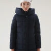 Woolrich Puffy Prescott Parka In Urban Touch - Donna - Blu 1 Woolrich Puffy Prescott Parka In Urban Touch - Donna - Blu -Offerta Economica Vestiario CFWWOU0685FRUT3128 3989