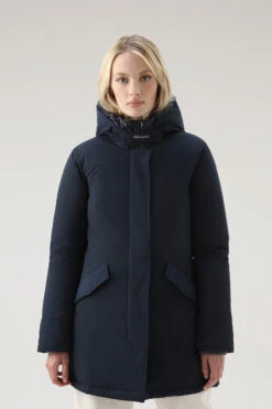 Woolrich Arctic Parka In Urban Touch - Donna - Blu