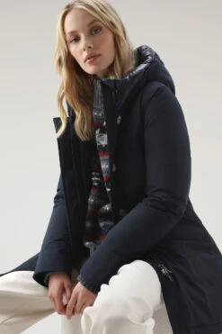 Woolrich Arctic Parka In Urban Touch - Donna - Blu -Offerta Economica Vestiario CFWWOU0686FRUT3128 3989 3