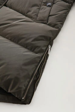 Woolrich Piumino Alsea Con Cappuccio In Nylon Elasticizzato - Donna - Verde -Offerta Economica Vestiario CFWWOU0697FRUT1148 614 8