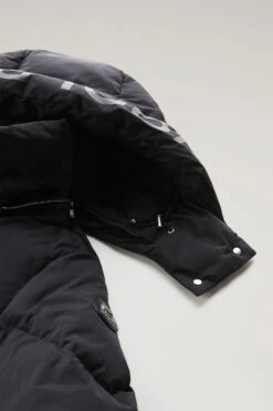 Woolrich Aurora Parka Lungo In Nylon Elasticizzato - Donna - Nero -Offerta Economica Vestiario CFWWOU0698FRUT1148 100 6