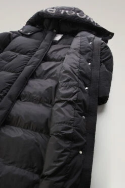 Woolrich Aurora Parka Lungo In Nylon Elasticizzato - Donna - Nero -Offerta Economica Vestiario CFWWOU0698FRUT1148 100 9