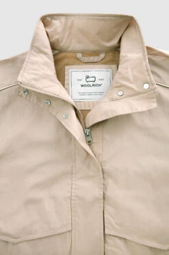 Woolrich Giacca Kendall In Misto Cotone E Nylon - Donna - Beige -Offerta Economica Vestiario CFWWOU0731FRUT3142 8925 4
