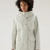 Woolrich Havice Summer Parka In Puro Cotone - Donna - Bianco -Offerta Economica Vestiario CFWWOU0765FRUT1974 1582