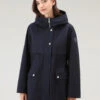 Woolrich Havice Summer Parka In Puro Cotone - Donna - Blu -Offerta Economica Vestiario CFWWOU0765FRUT1974 3989