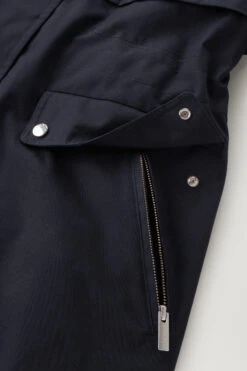 Woolrich Havice Summer Parka In Puro Cotone - Donna - Blu -Offerta Economica Vestiario CFWWOU0765FRUT1974 3989 8