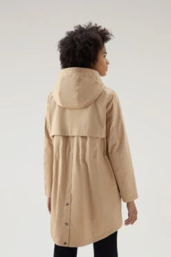 Woolrich Havice Summer Parka In Puro Cotone - Donna - Beige 14 Woolrich Havice Summer Parka In Puro Cotone - Donna - Beige -Offerta Economica Vestiario CFWWOU0765FRUT1974 8925 2