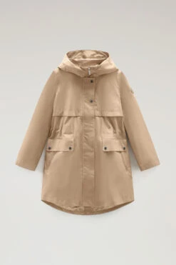 Woolrich Havice Summer Parka In Puro Cotone - Donna - Beige 16 Woolrich Havice Summer Parka In Puro Cotone - Donna - Beige -Offerta Economica Vestiario CFWWOU0765FRUT1974 8925 4