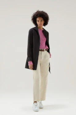 Woolrich Leavitt Summer Parka Impermeabile - Donna - Nero -Offerta Economica Vestiario CFWWOU0773FRUT3342 100 1