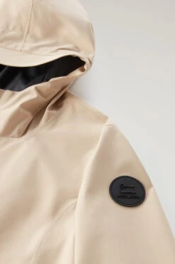 Woolrich Leavitt Summer Parka Impermeabile - Donna - Beige -Offerta Economica Vestiario CFWWOU0773FRUT3342 8925 6
