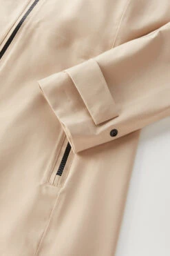 Woolrich Leavitt Summer Parka Impermeabile - Donna - Beige -Offerta Economica Vestiario CFWWOU0773FRUT3342 8925 7