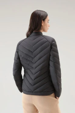 Woolrich Giacca Corta Imbottita Con Trapuntatura Chevron - Donna - Nero -Offerta Economica Vestiario CFWWOU0776FRUT2635 100 2