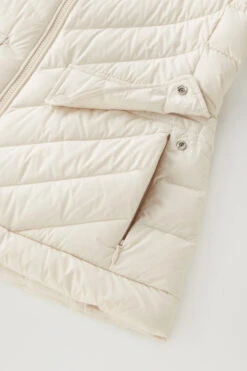 Woolrich Giacca Corta Imbottita Con Trapuntatura Chevron - Donna - Bianco -Offerta Economica Vestiario CFWWOU0776FRUT2635 8743 8