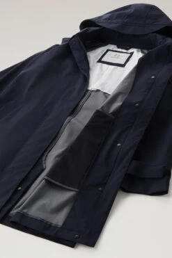 Woolrich Trench Fayette Con Cappuccio Removibile - Donna - Blu 23 Woolrich Trench Fayette Con Cappuccio Removibile - Donna - Blu -Offerta Economica Vestiario CFWWOU0781FRUT3339 3989 10