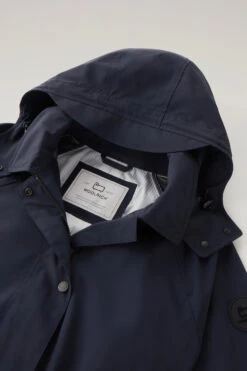 Woolrich Trench Fayette Con Cappuccio Removibile - Donna - Blu 18 Woolrich Trench Fayette Con Cappuccio Removibile - Donna - Blu -Offerta Economica Vestiario CFWWOU0781FRUT3339 3989 5