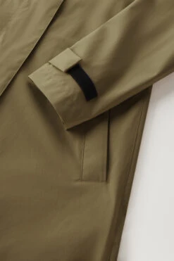 Woolrich Trench Fayette Con Cappuccio Removibile - Donna - Verde -Offerta Economica Vestiario CFWWOU0781FRUT3339 614 8