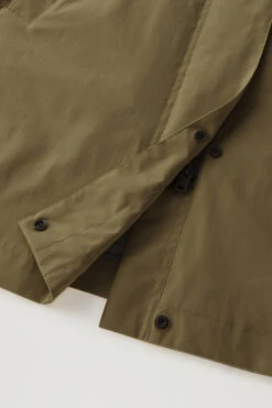 Woolrich Trench Fayette Con Cappuccio Removibile - Donna - Verde -Offerta Economica Vestiario CFWWOU0781FRUT3339 614 9