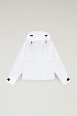 Woolrich Giacca Corta Tech Commuting In Nylon Elasticizzato - Donna - Bianco -Offerta Economica Vestiario CFWWOU0784FRUT2883 8041 4