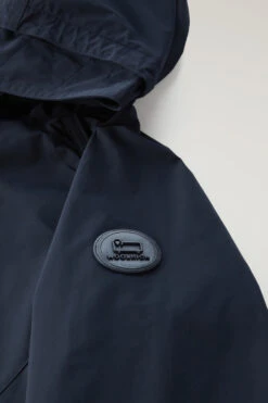 Woolrich Long Summer Parka In Urban Touch - Donna - Blu -Offerta Economica Vestiario CFWWOU0787FRUT3128 3989 6