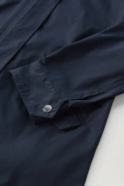 Woolrich Long Summer Parka In Urban Touch - Donna - Blu -Offerta Economica Vestiario CFWWOU0787FRUT3128 3989 7