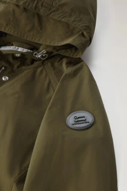 Woolrich Long Summer Parka In Urban Touch - Donna - Verde -Offerta Economica Vestiario CFWWOU0787FRUT3128 614 6