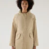 Woolrich Long Summer Parka In Urban Touch - Donna - Beige -Offerta Economica Vestiario CFWWOU0787FRUT3128 8925