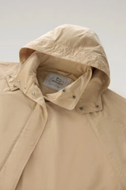 Woolrich Giacca A Vento Leggera In Urban Touch Con Cappuccio Staccabile - Donna - Beige -Offerta Economica Vestiario CFWWOU0788FRUT3128 8925 5