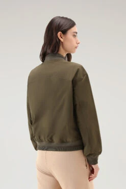 Woolrich Summer Bomber In Urban Touch - Donna - Verde 14 Woolrich Summer Bomber In Urban Touch - Donna - Verde -Offerta Economica Vestiario CFWWOU0789FRUT3128 614 2